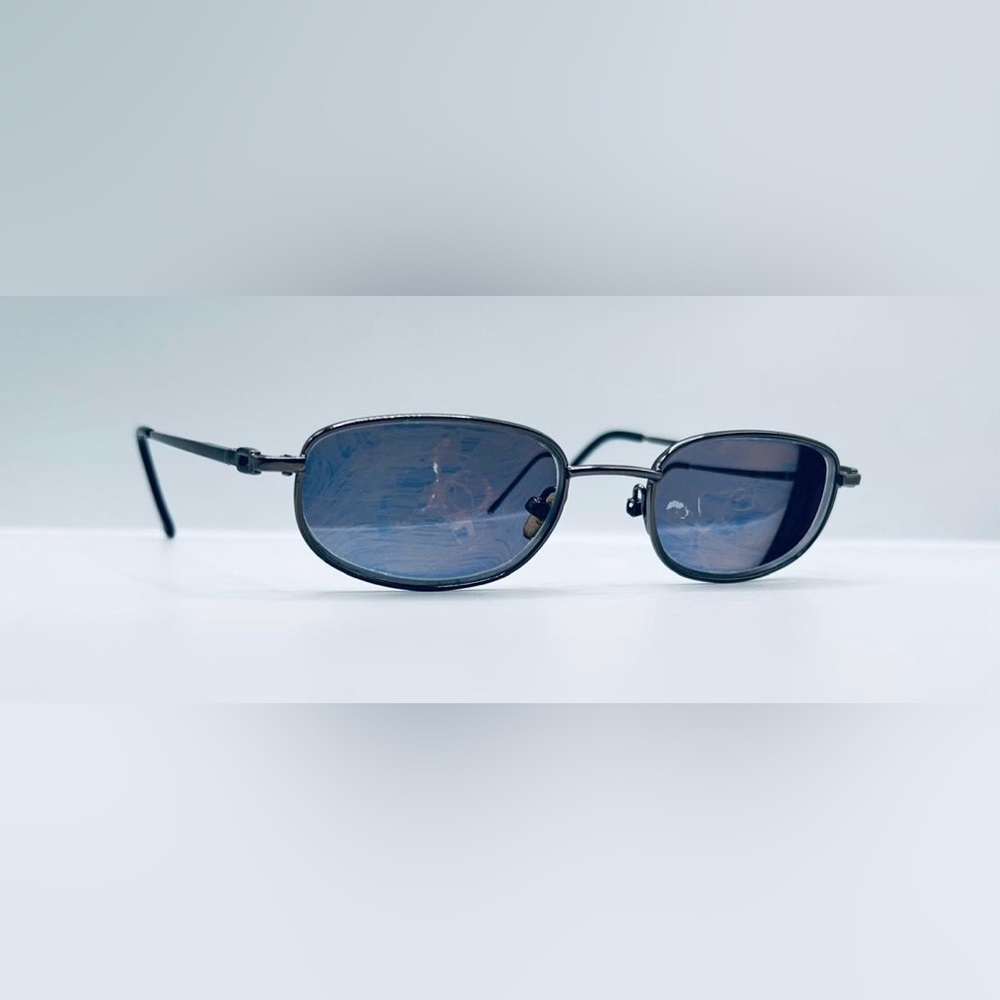 Gunmetal Oval Sunglasses Frames Only